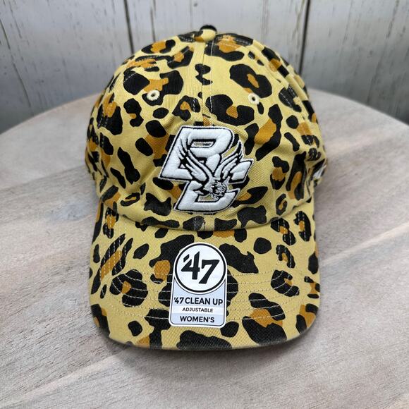Boston College BC Eagles 47 Brand Cheetah Clean Up Adjustable Womens Hat Cap New - Picture 1 of 12